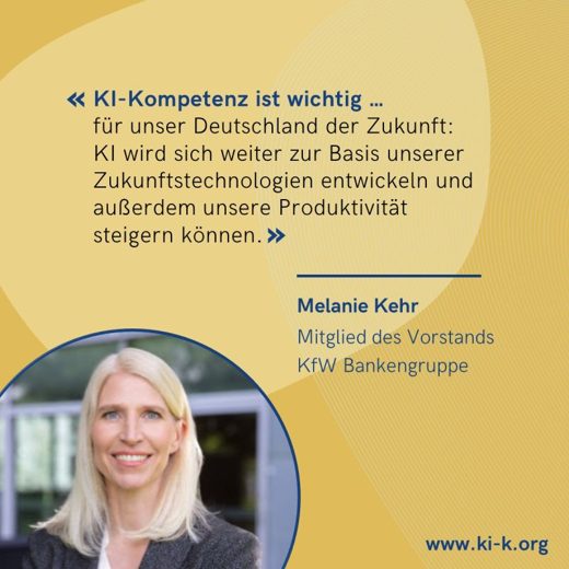Kachel: KI-Kompetenz ist wichtig, weil … (Melanie Kehr)